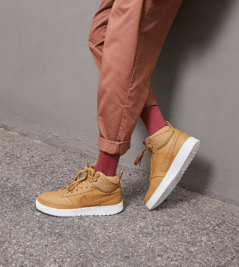 COURT VISION Winter Mid-Top Sneakers