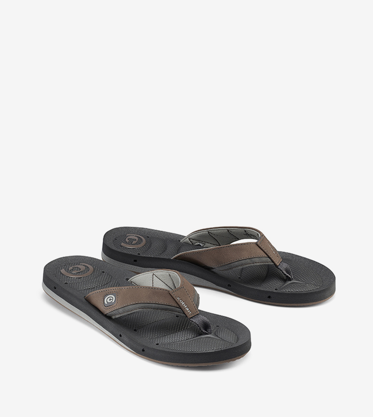 DRAINO Logo Detail Flip-Flops