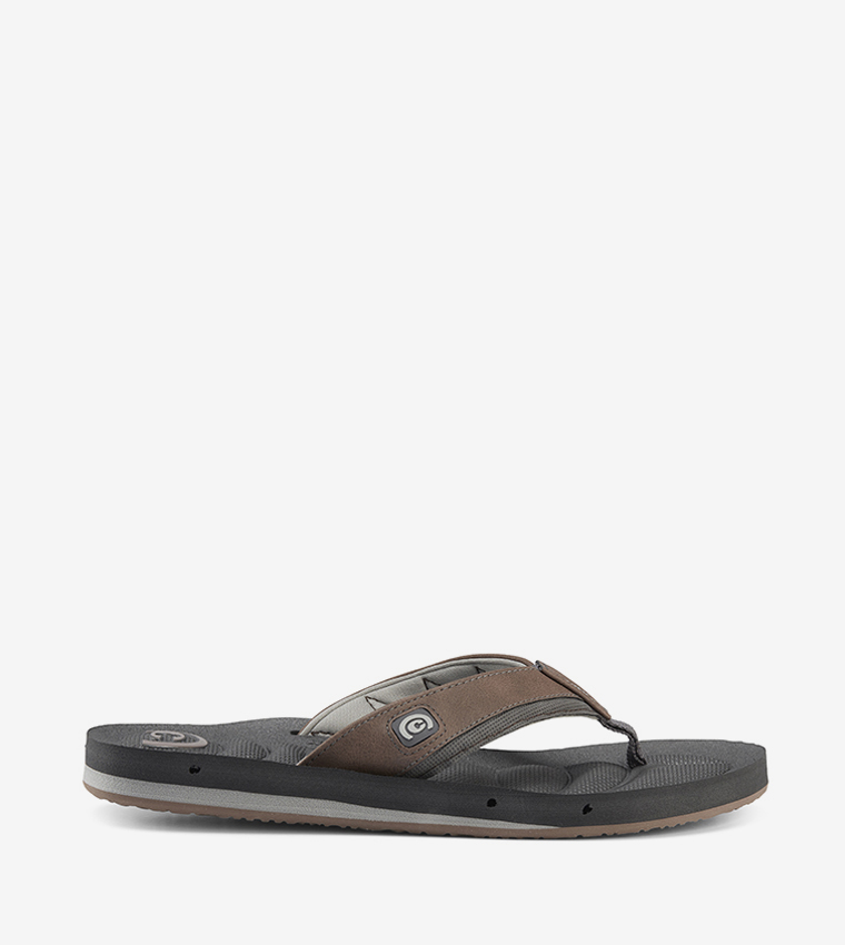 DRAINO Logo Detail Flip-Flops