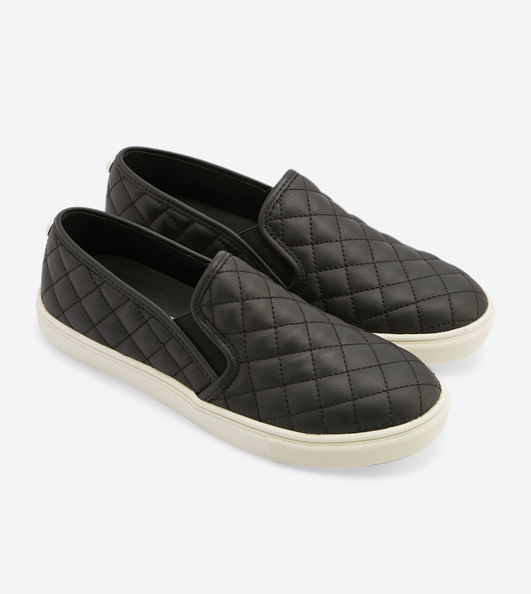 Steve Madden  Casual Slip-ons - Black 