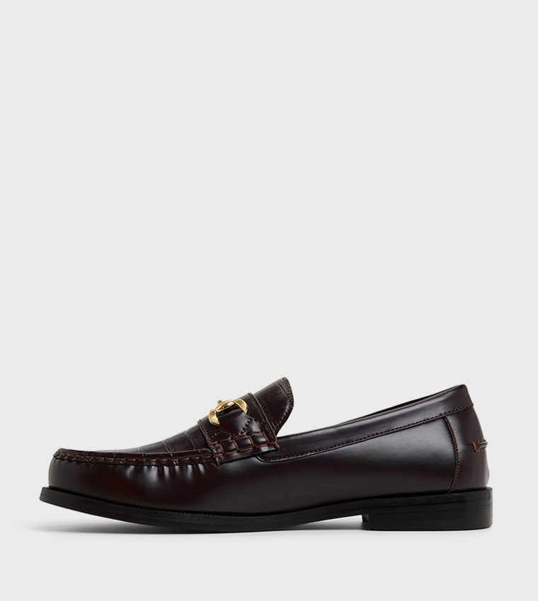 DULCE Metal Accent Loafers