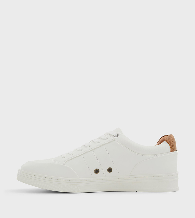 DUNKIRK Round Toe Lace-Up Sneakers