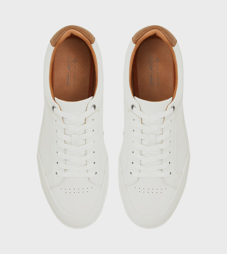 DUNKIRK Round Toe Lace-Up Sneakers