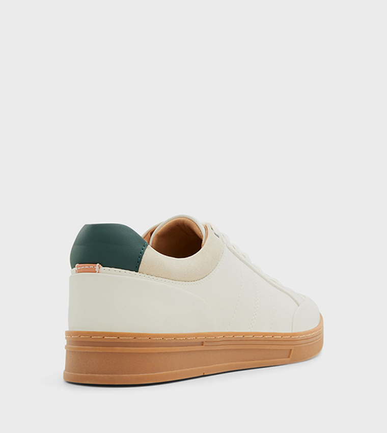 DUNKIRK Round Toe Lace-Up Sneakers