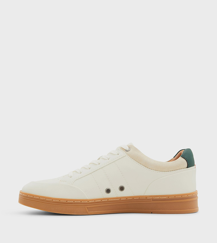 DUNKIRK Round Toe Lace-Up Sneakers