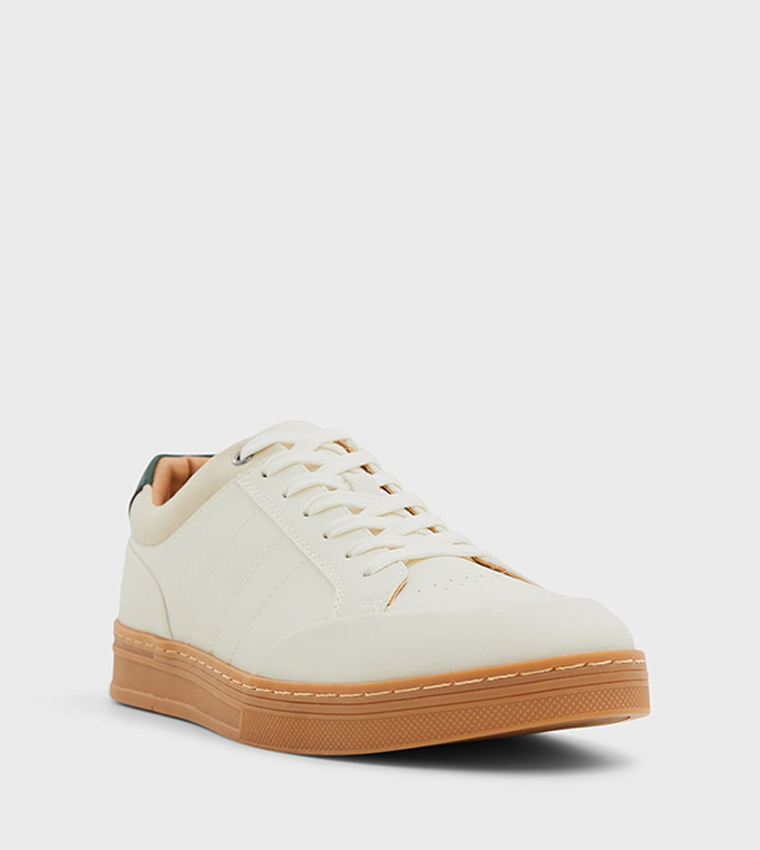 DUNKIRK Round Toe Lace-Up Sneakers