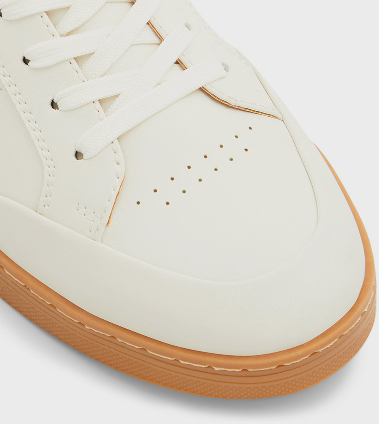 DUNKIRK Round Toe Lace-Up Sneakers