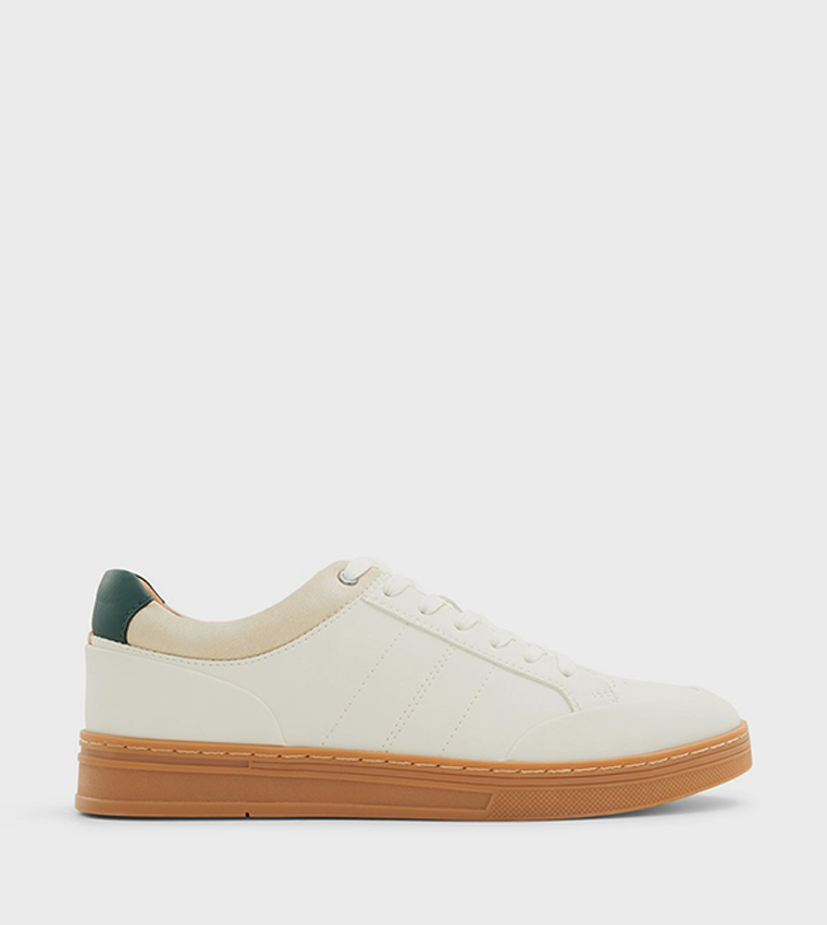 DUNKIRK Round Toe Lace-Up Sneakers