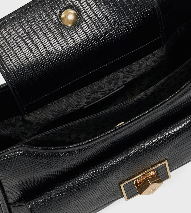 DURANNE Textured Shoulder Bag
