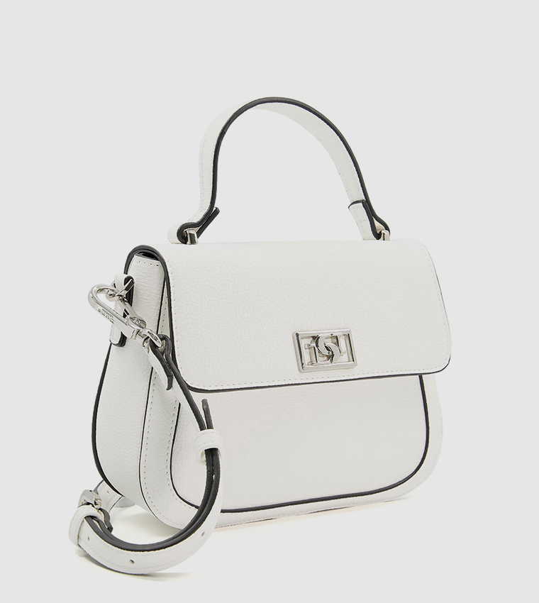 Buy Dune London DUYGU Textured Mini Bag With Sling In White 6thStreet UAE