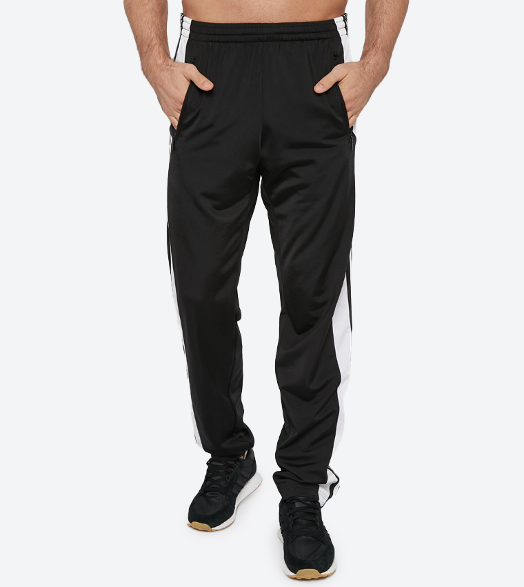 Buy Adidas Originals Studded Details Elastic Waistband Track Pants Black In Black 6thStreet UAE