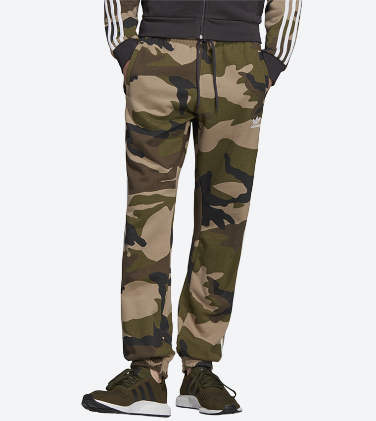 Adidas originals camo fleece pants outlet