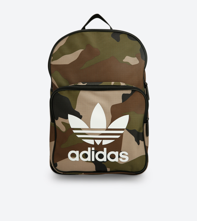 Buy Adidas Originals Classic Camouflage Printed Top Zip Backpack Multi  DV2474 In Multiple Colors | 6thStreet Saudi Arabia
