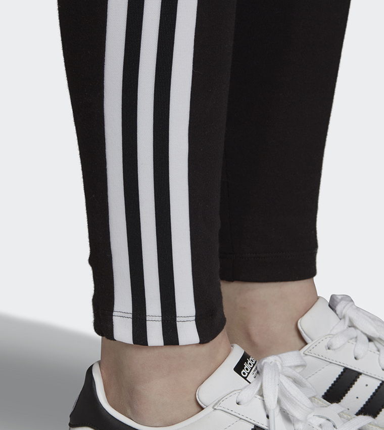Buy Adidas Originals Trefoil Tights In Black