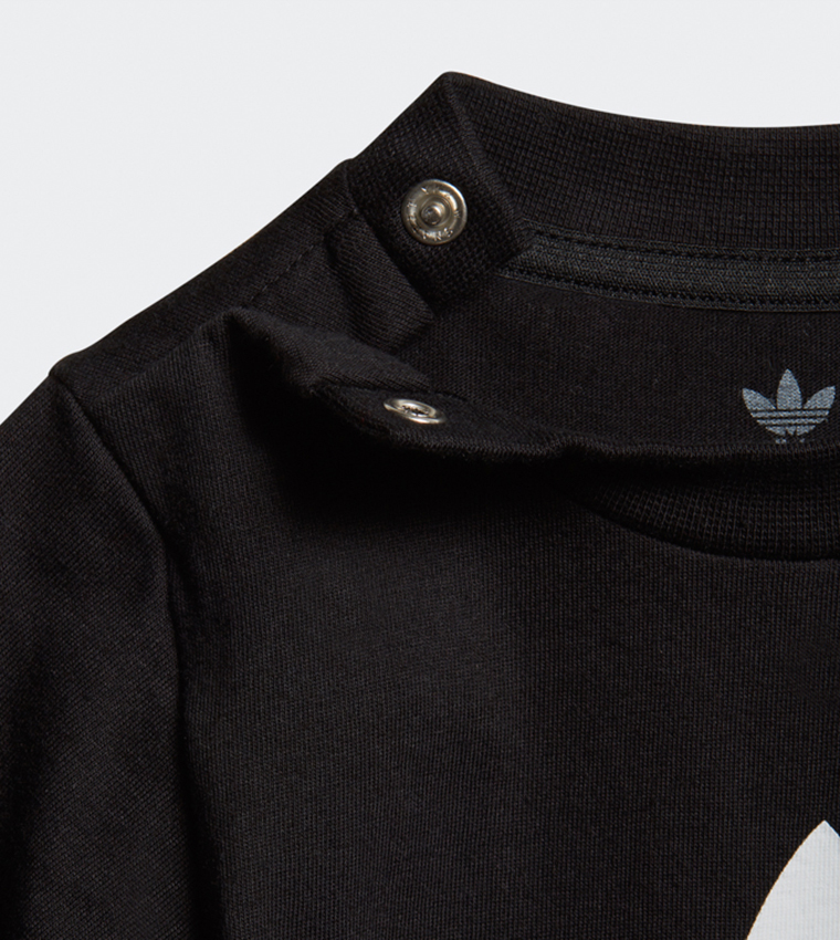 Trefoil Logo Printed T-Shirt