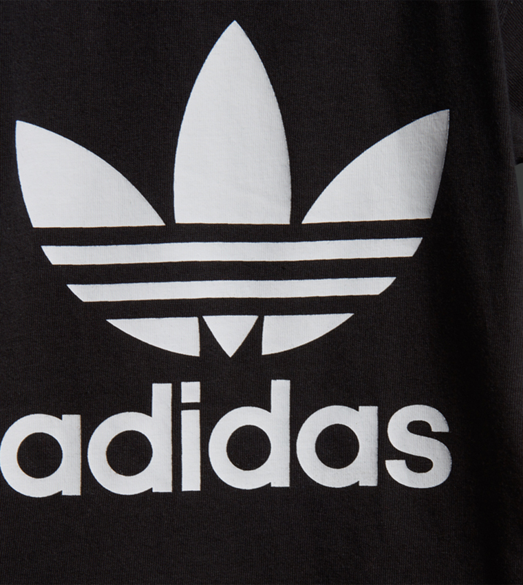 Trefoil Logo Printed T-Shirt