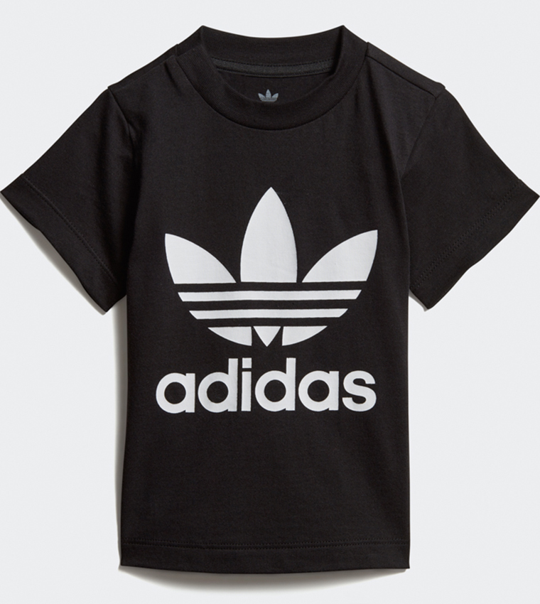 Trefoil Logo Printed T-Shirt
