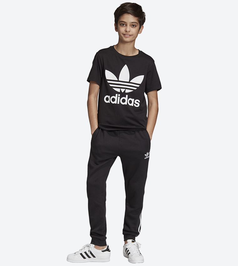 Logo Printed Trefoil T-Shirt