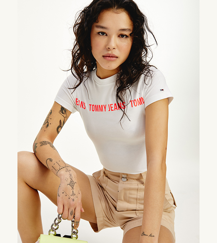 Tommy Hilfiger Repeat Logo Bodysuit | 6thStreet.com Oman