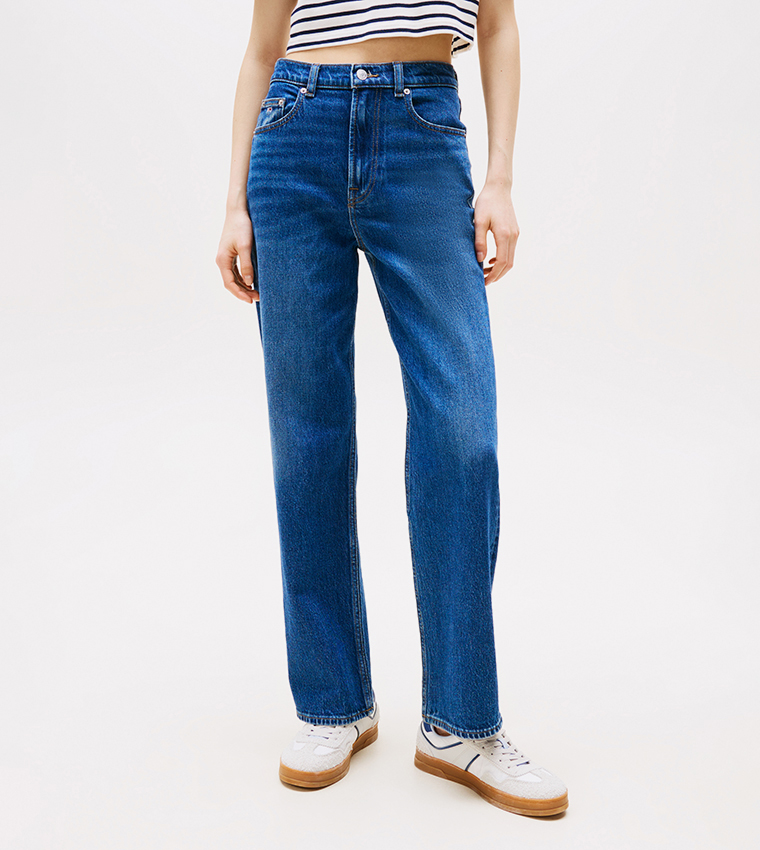 LAYLA Faded Straight Fit Jeans