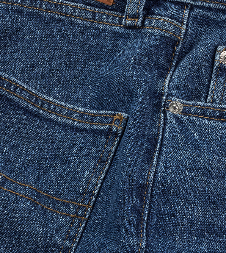 LAYLA Faded Straight Fit Jeans