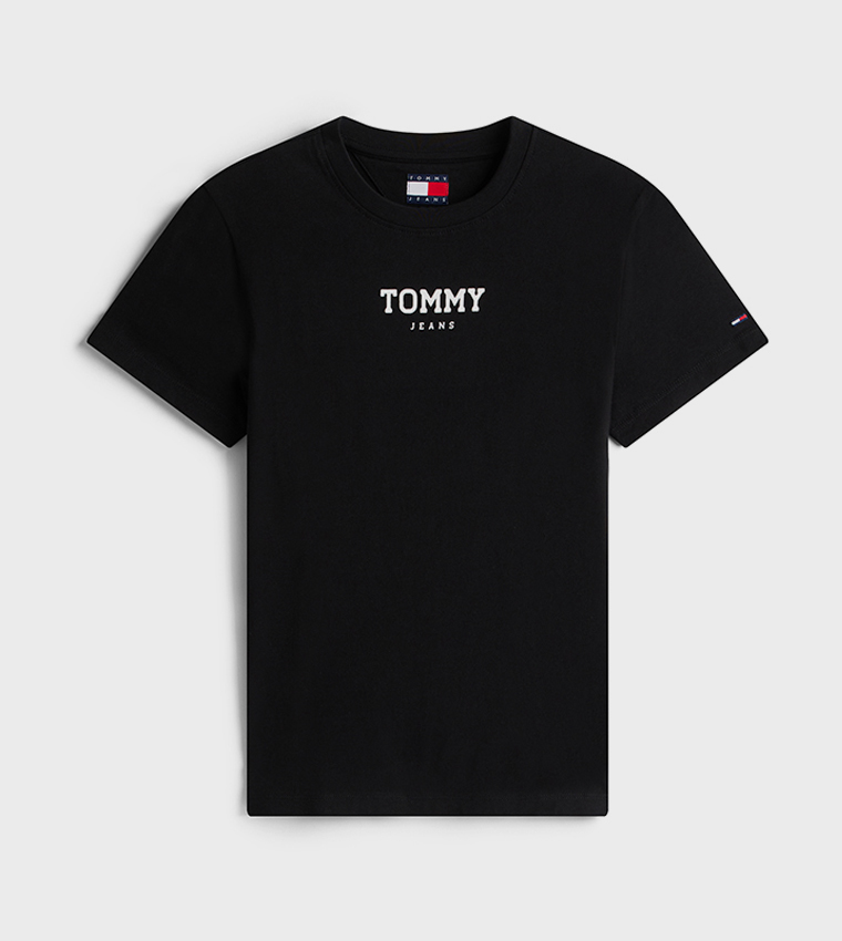 Essential Logo Print Crew Neck T-Shirt