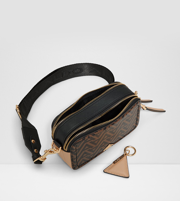 DWUMA Logo Patterned Crossbody Bag