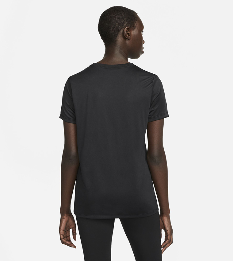 Nike Yoga Dri-fit Short-sleeve Women's T-Shirt - Trendyol