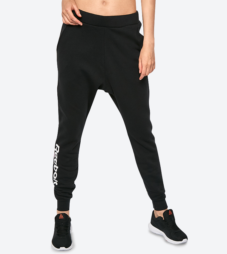 Reebok Women's Drawstring Waist Joggers with Pockets 