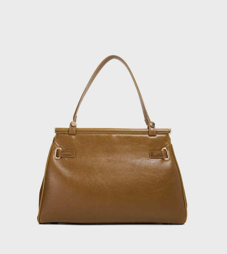 DYNAMIC Textured Satchel Bag