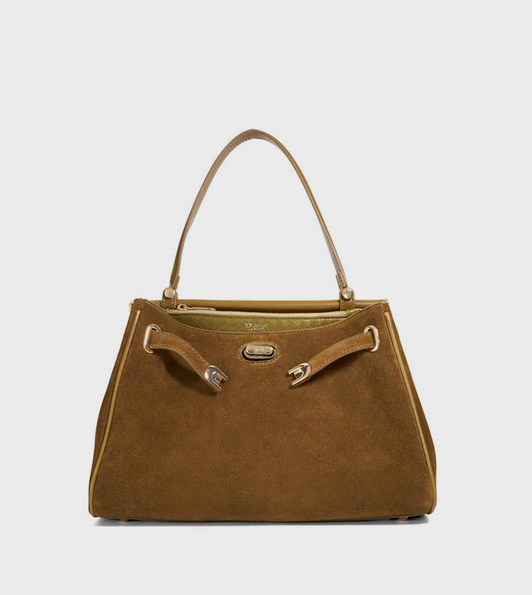 DYNAMIC Textured Satchel Bag