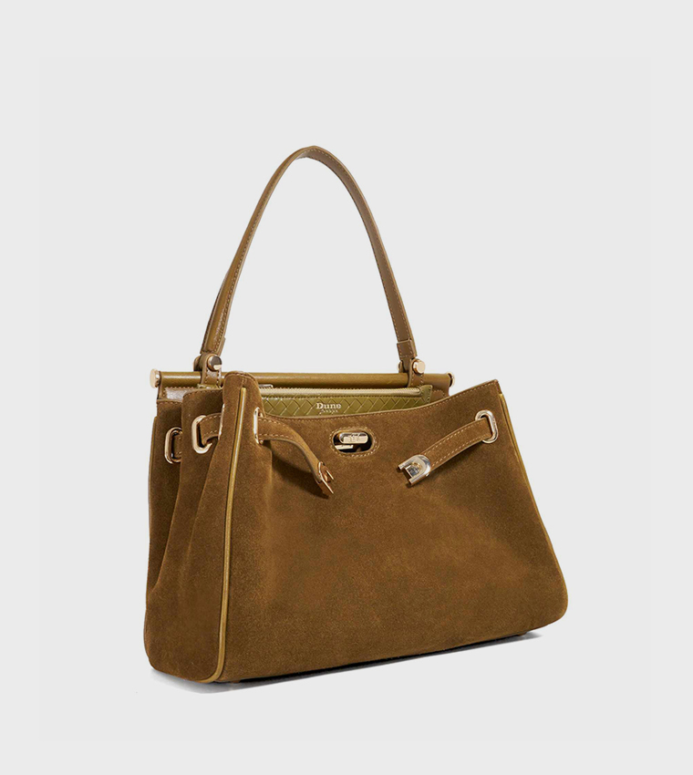 DYNAMIC Textured Satchel Bag