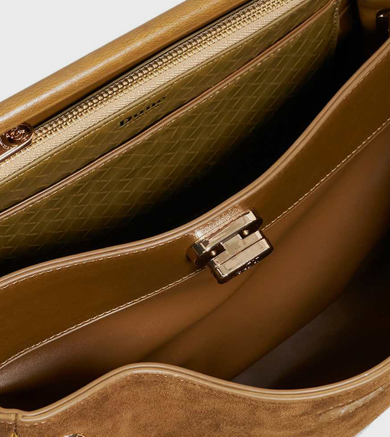 DYNAMIC Textured Satchel Bag