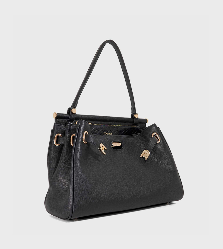 DYNAMIC Textured Satchel Bag