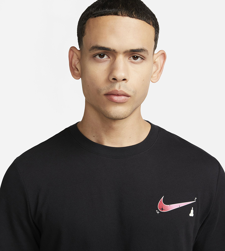 Nike Yoga t-shirt in black