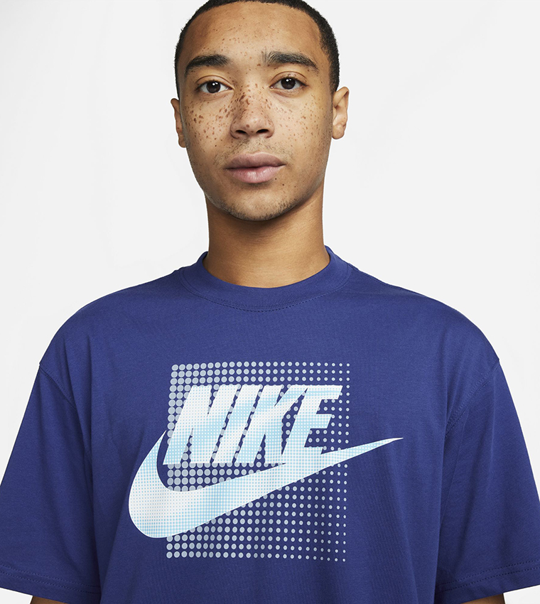 nike futura t shirt blue