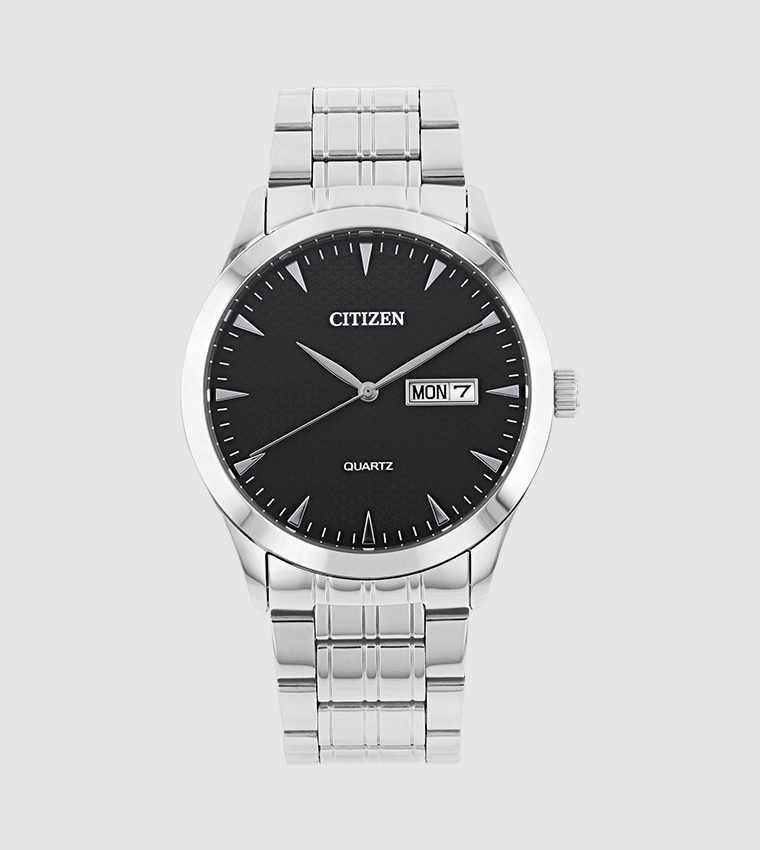 Buy Citizen Stainless Steel Analog Watch In Silver | 6thstreet Saudi Arabia