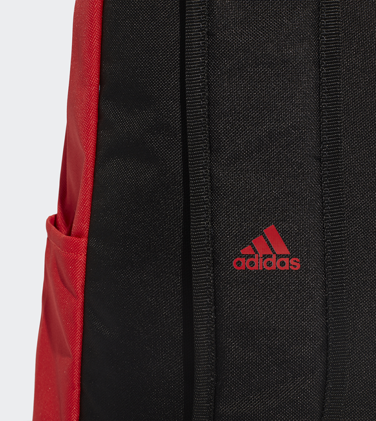 Classic 3-Stripes Pocket Backpack - Red