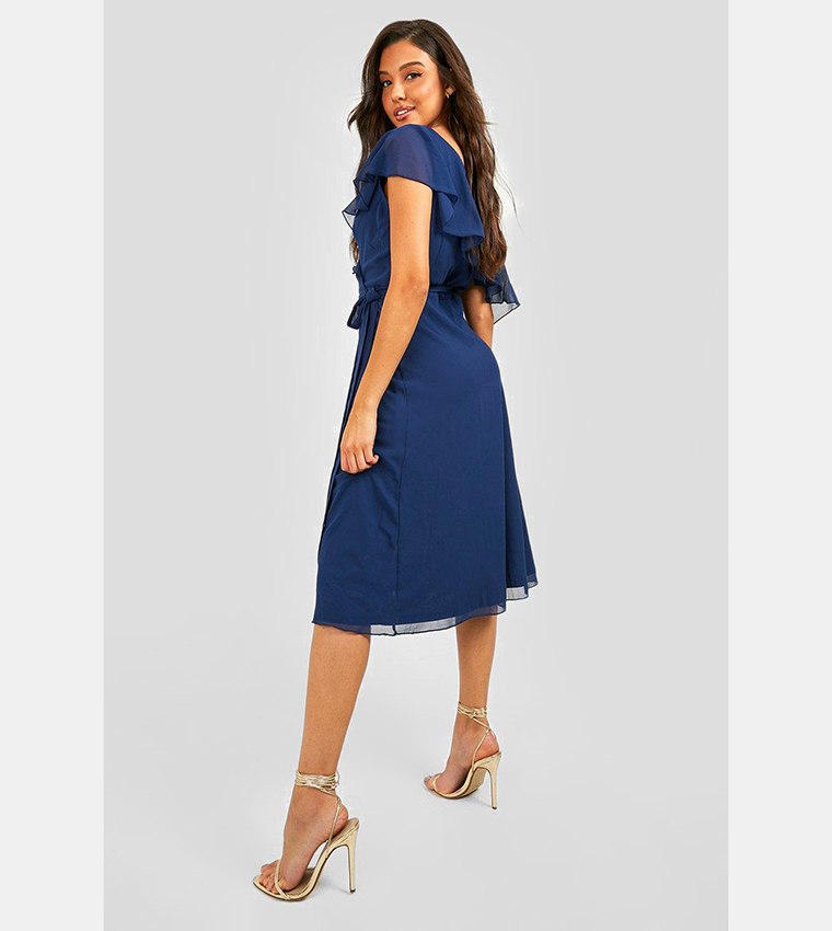 navy blue midi skater dress Buy Yumi Blue Floral Floral Print Midi Skater Dress from Next USA
