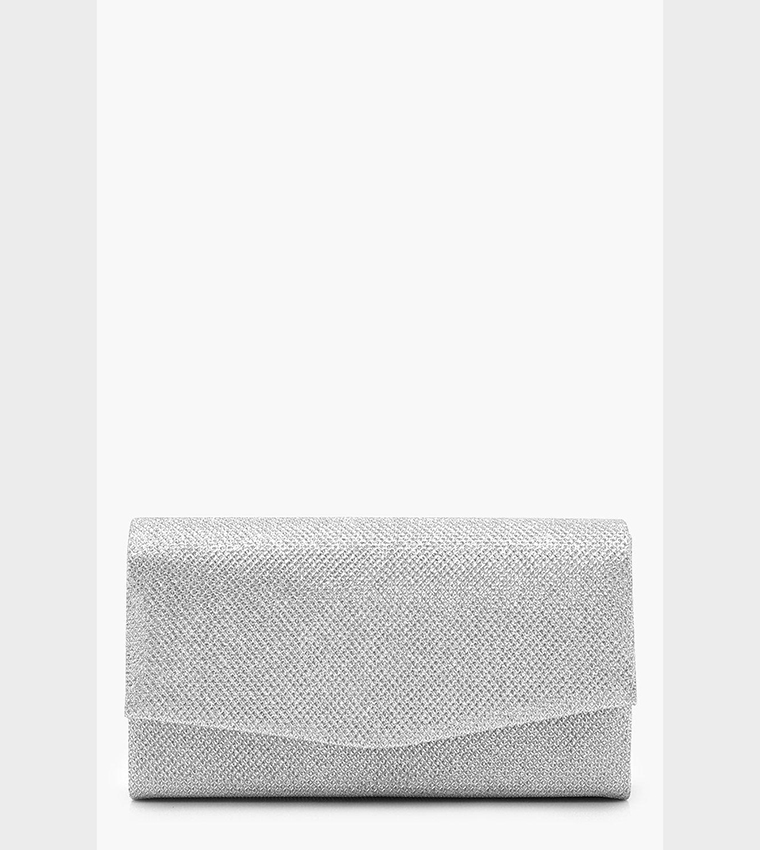 Glitter Envelope Clutch Bag and Chain