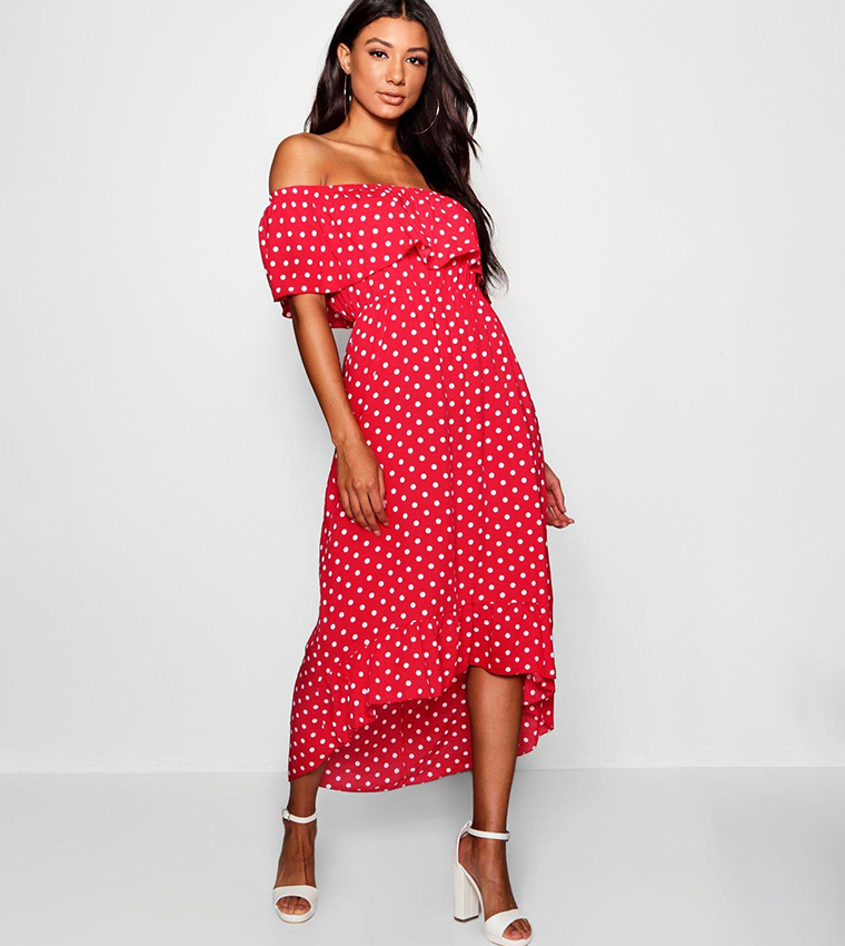 strapless open back dress The Belted Bardot Dress