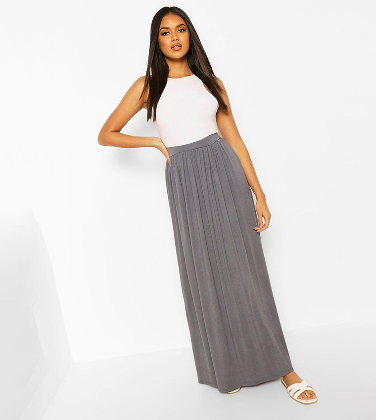 High waisted jersey skirt hotsell