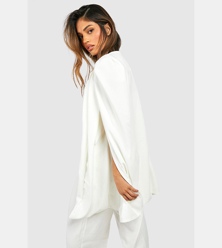 Longline deals cape jacket