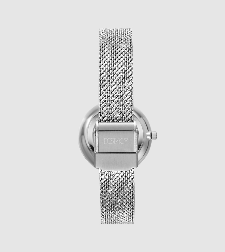 Analog Round Black Dial Watch