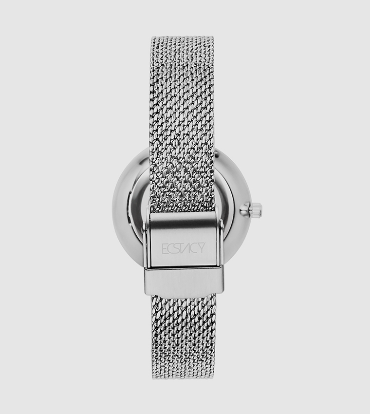 Analog Round Black Dial Watch