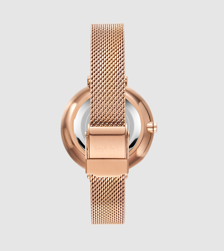 MOP Dial Analog Watch