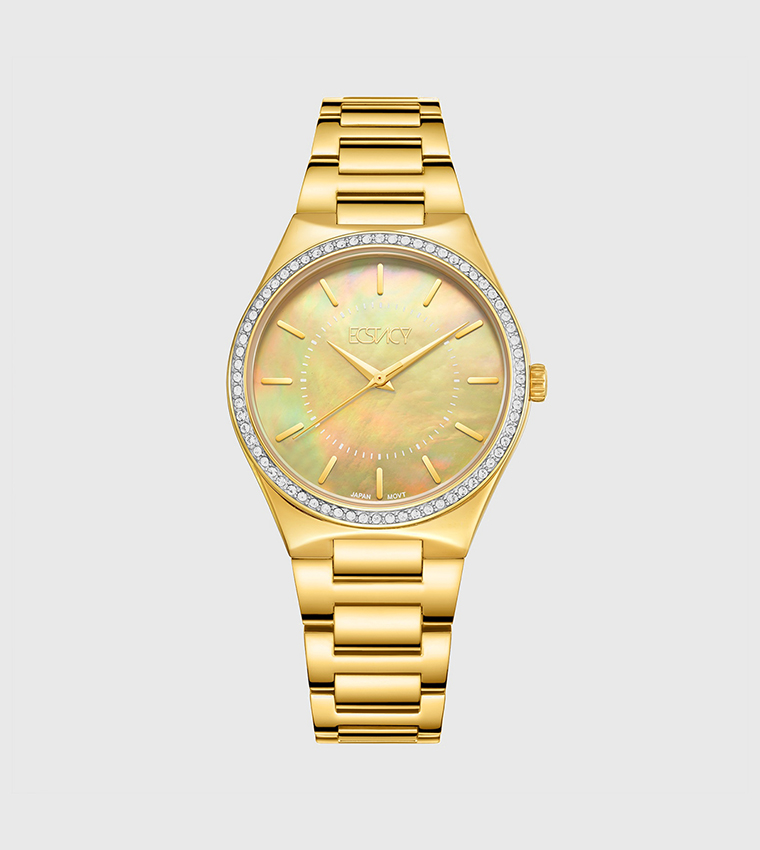 Embellished Analog Watch
