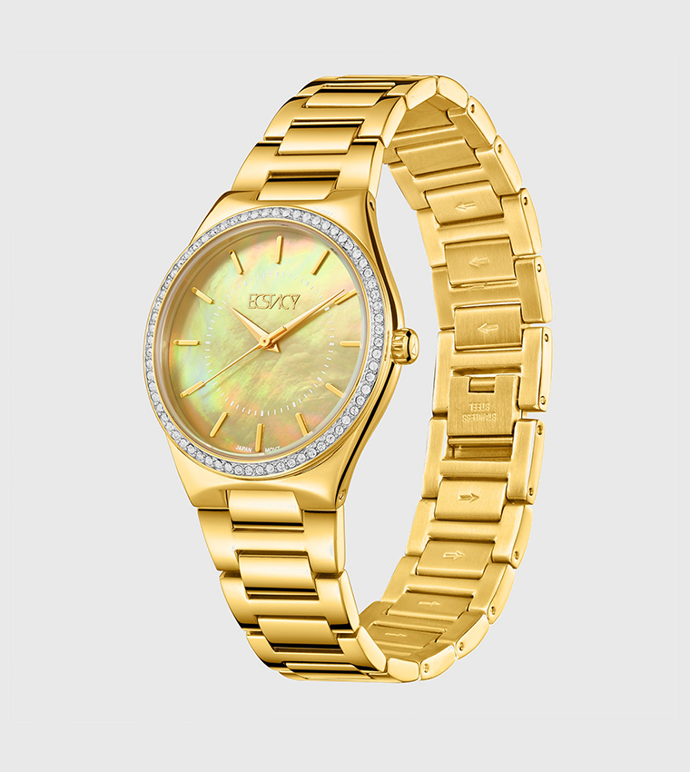 Embellished Analog Watch