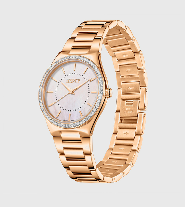 Embellished Analog Watch