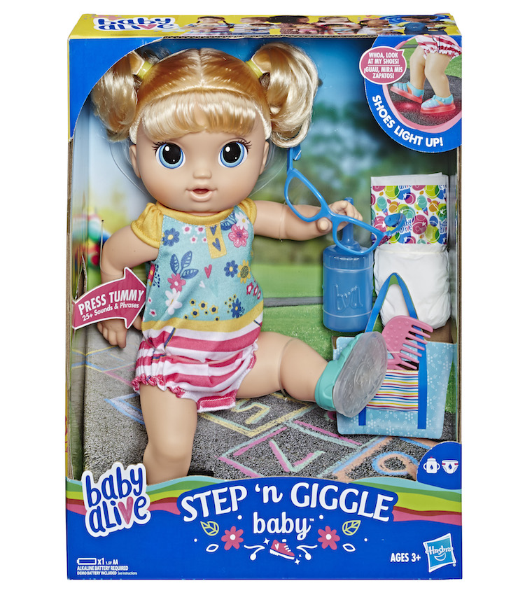 Buy BABY ALIVE BABY ALIVE Ba Step N Giggle Baby Hair In Multiple Colors